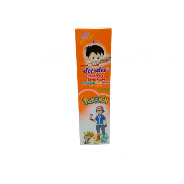YURI DEEDEE TOOTHPASTE ORANGE 50G