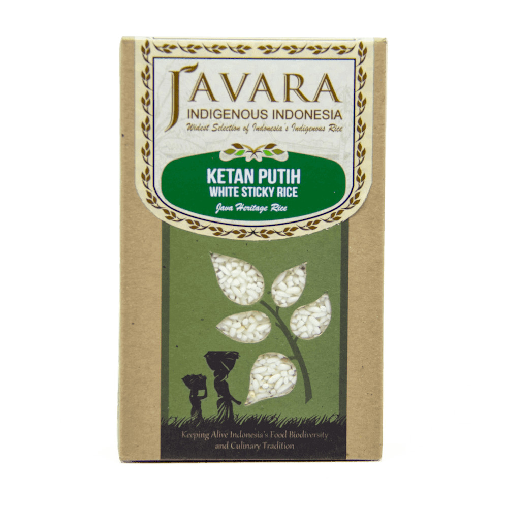 Mega Swalayan - JAVARA ORGANIC WHITE STICKY RICE 500G