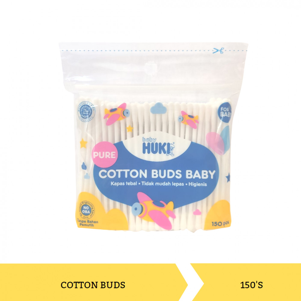 HUKI CI0082 COTTON BUD EXT FINE ZAK 150`S