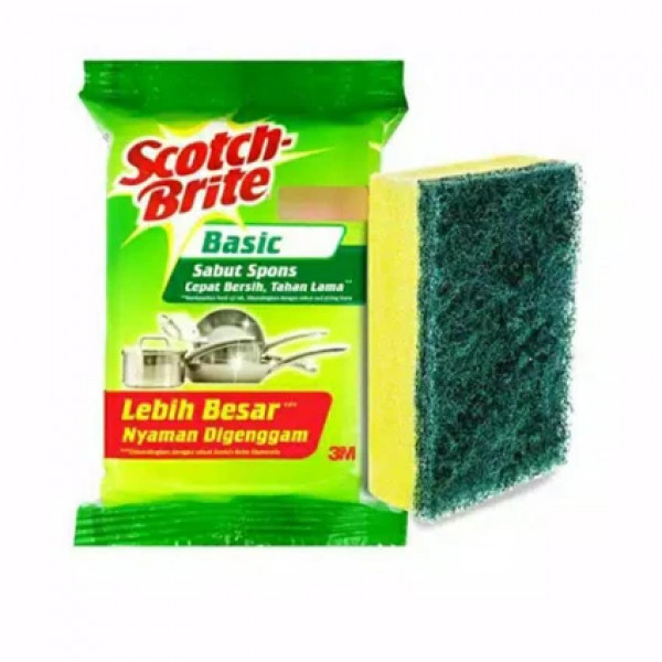 SCOTCH BRITE ID-T368 BASIC SABUT SPONS