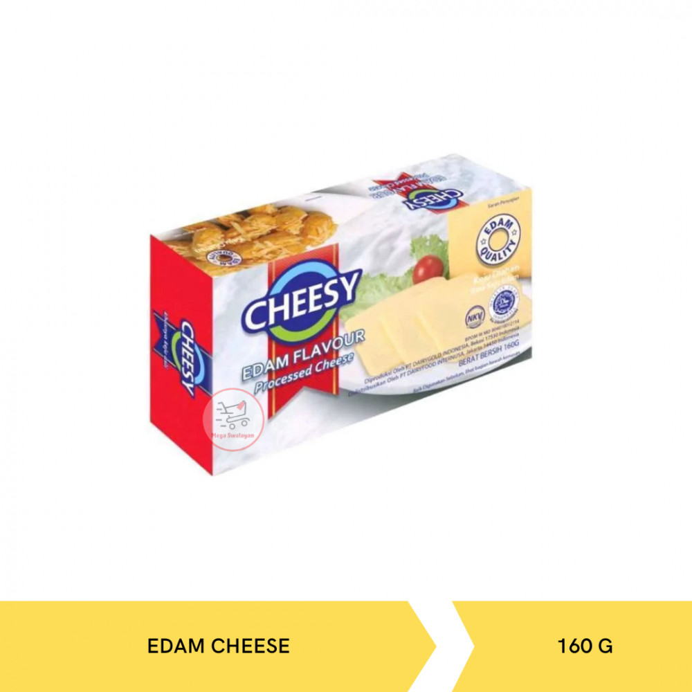 CHEESY FLAVOUR OF EDAM CHEESE 160G X 24