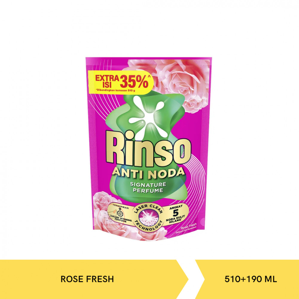 RINSO AN LIQ ROSE FRESH 700G X 12