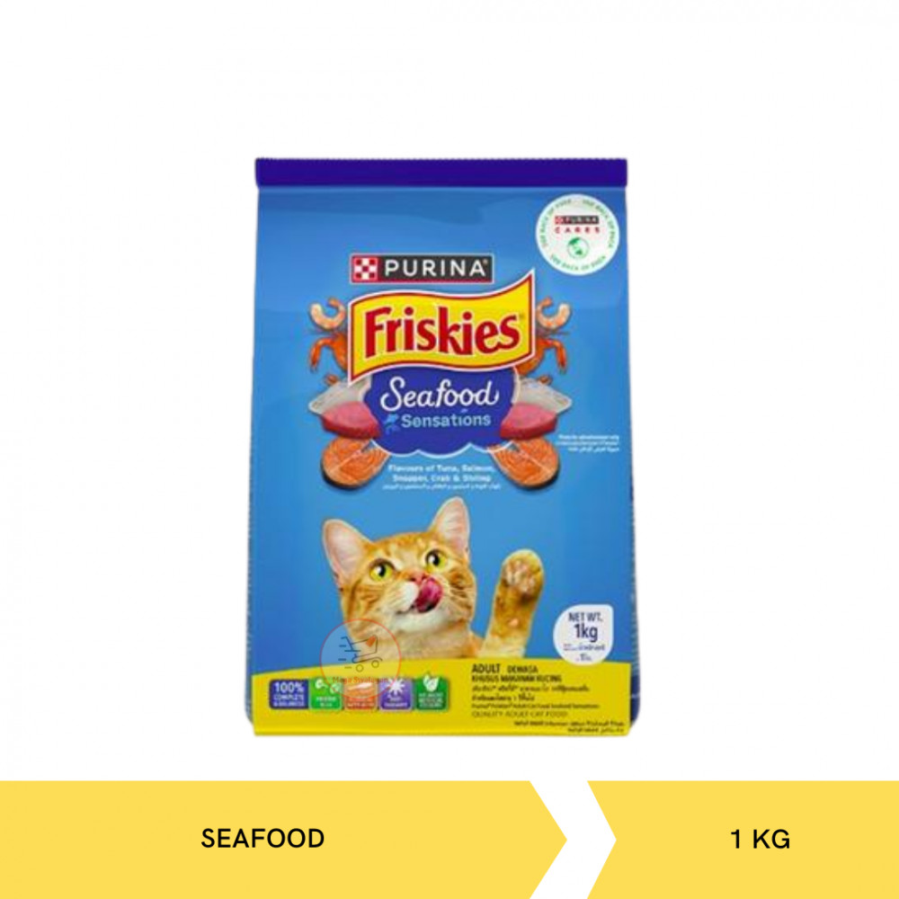 FRISKIES ADULT SEAFOOD SENSATIONS 1KG X 6