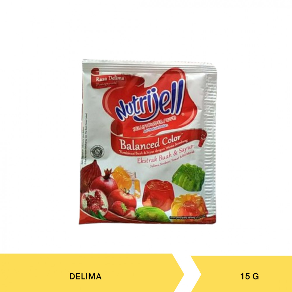 NUTRIJELL BALANCED COLOR DELIMA 15G X 12