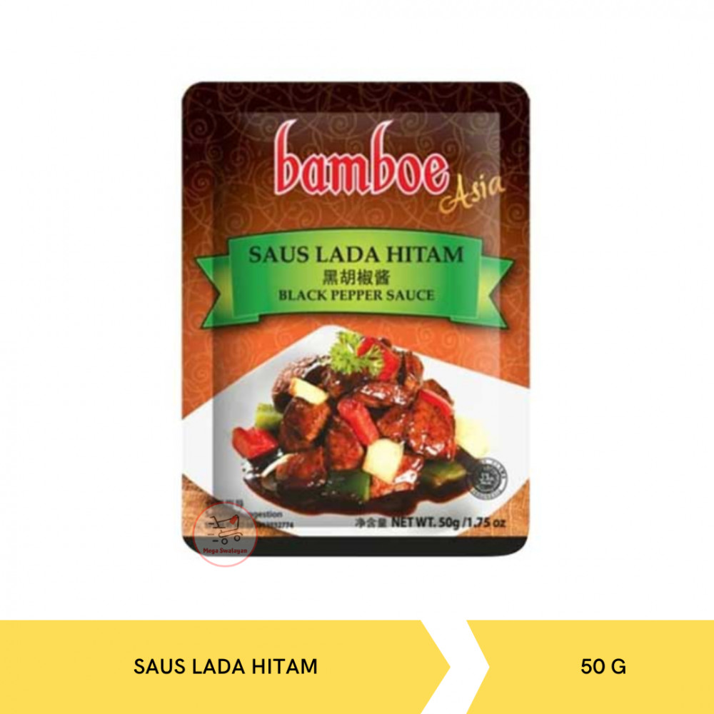 BAMBOE ASIA BUMBU LADA HITAM 50G X 12