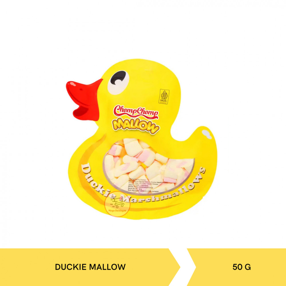 CHOMP CHOMP DUCKIE MARSHMALLOW 50G X 36