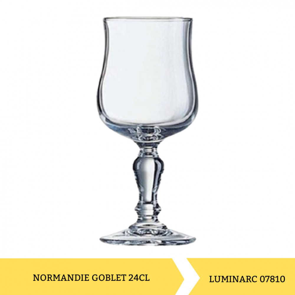 LUMINARC 07810 NORMANDIE GOBLET 24CL X 48
