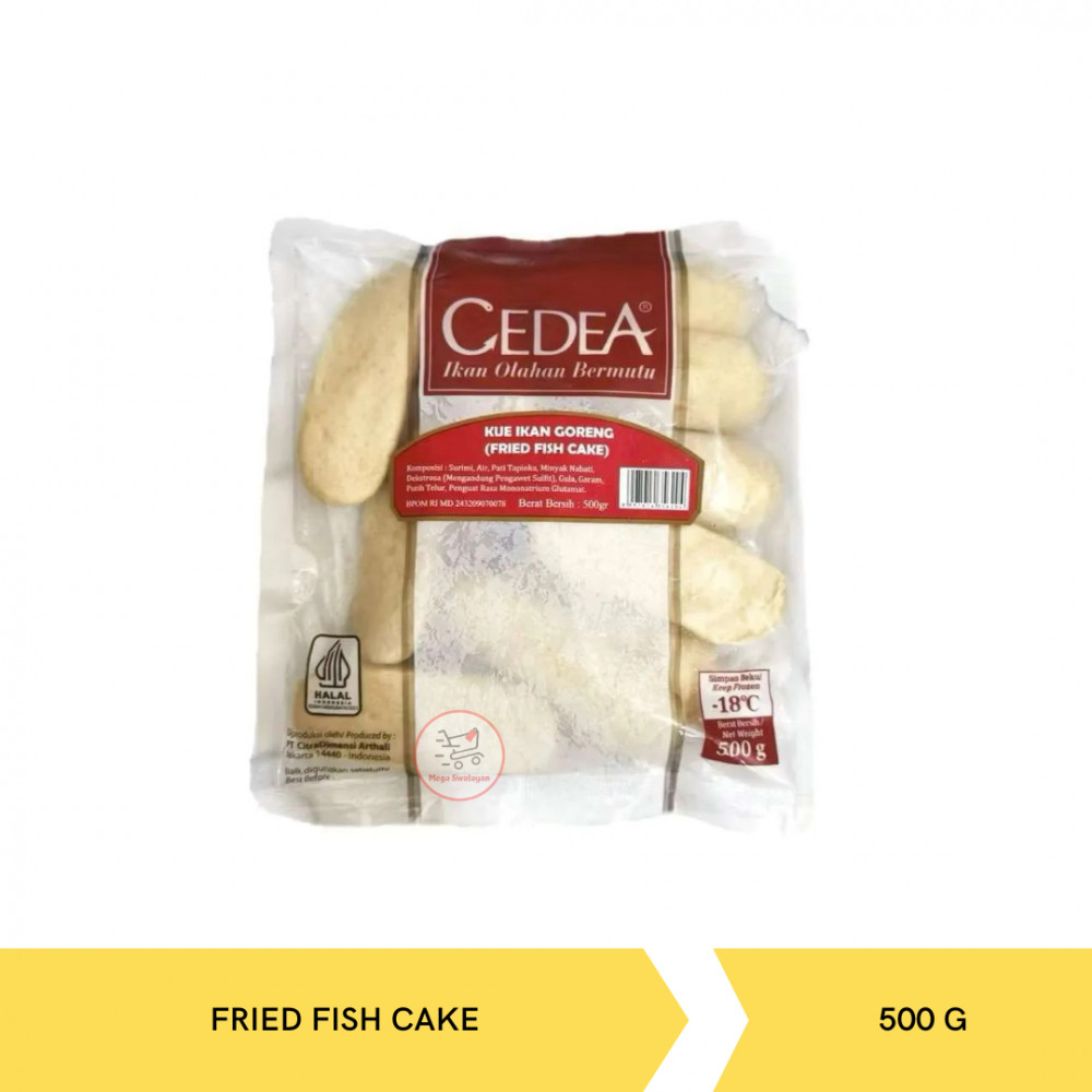CEDEA FRIED FISH CAKE 500G X 24