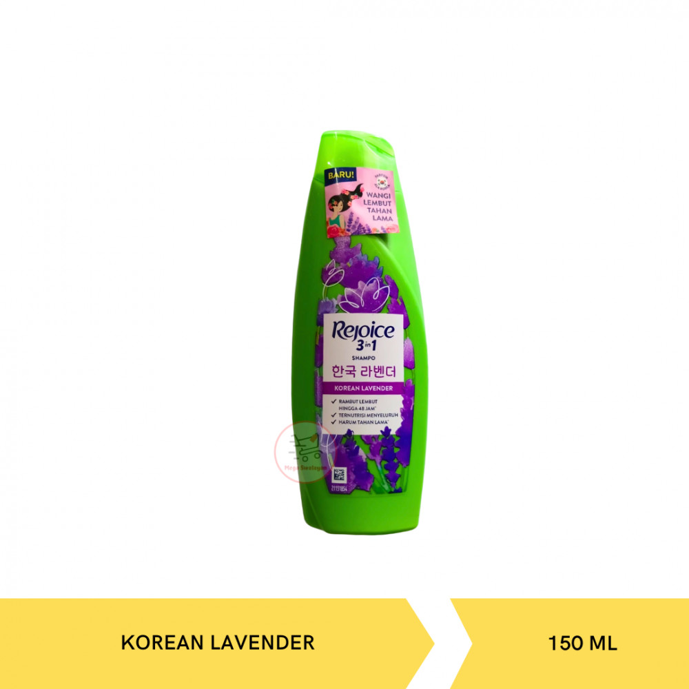 REJOICE SHP KOREAN LAVENDER 150ML