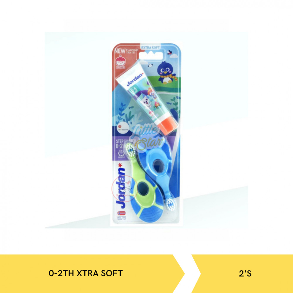 JORDAN T.BRUSH 0-2TH TWIN 2`S XTRA SOFT