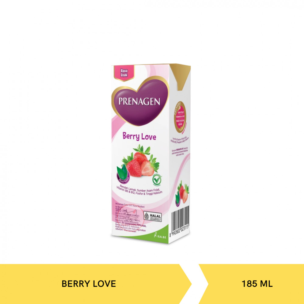 PRENAGEN MOMMY UHT BERRY LOVE 185ML X 24
