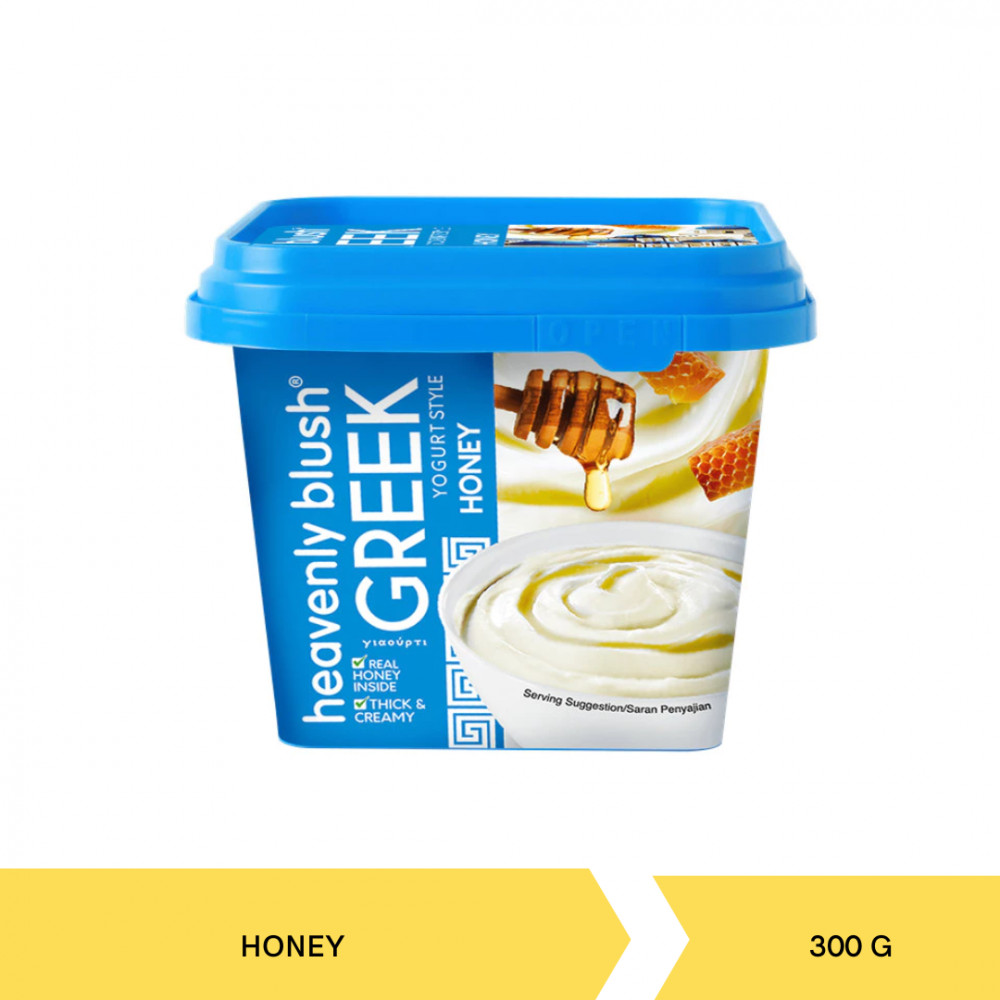 HEAVENLY BL GREEK YOGURT HONEY CUP 300G X 12