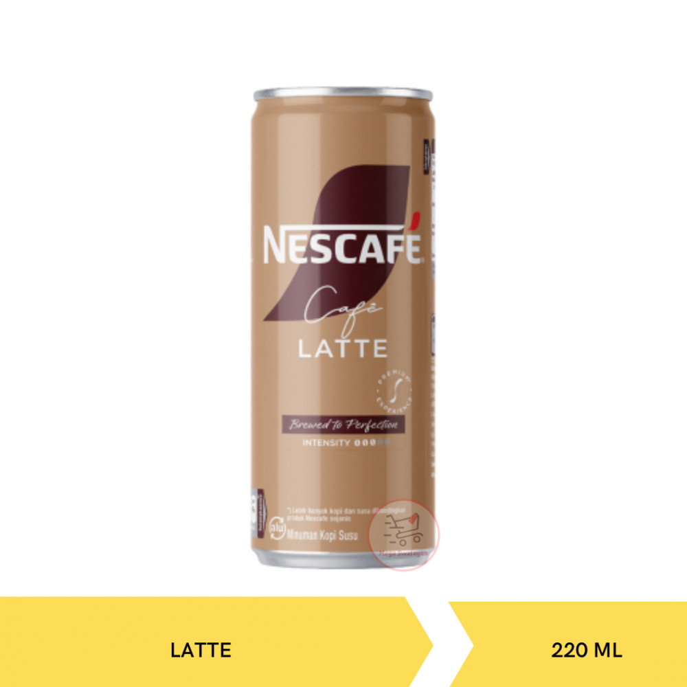 NESCAFE LATTE MILK COFFEE TIN 220ML X 24