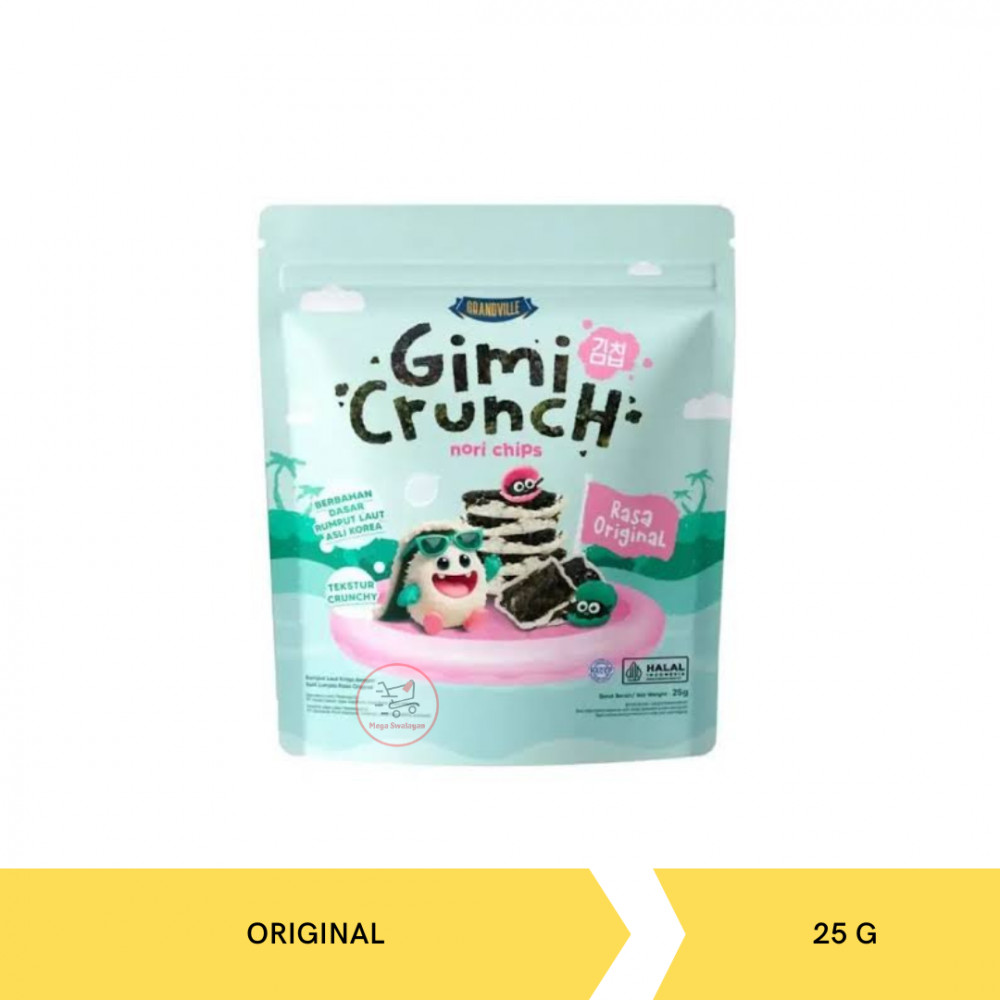 GRANDVILLE GIMI CRUNCH ORIGINAL 25G X 12