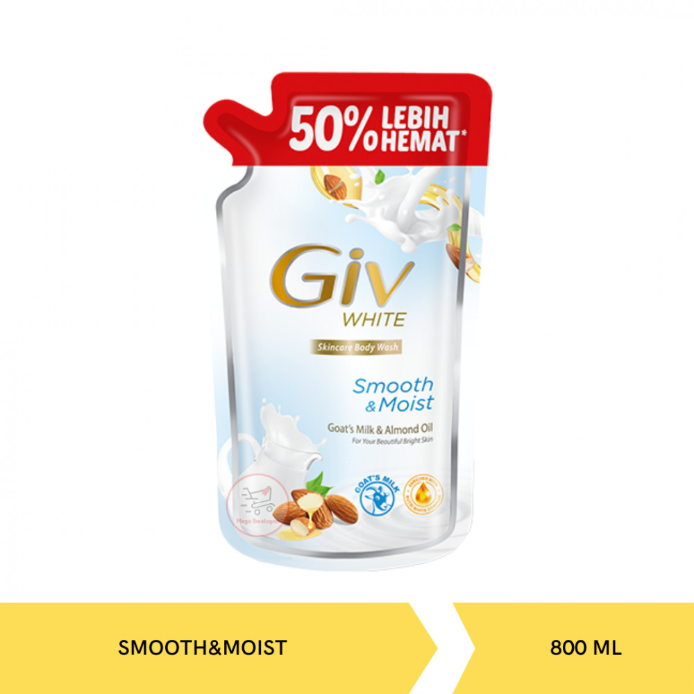 GIV BW GOATS MILK & ALMON OIL 800ML X 12