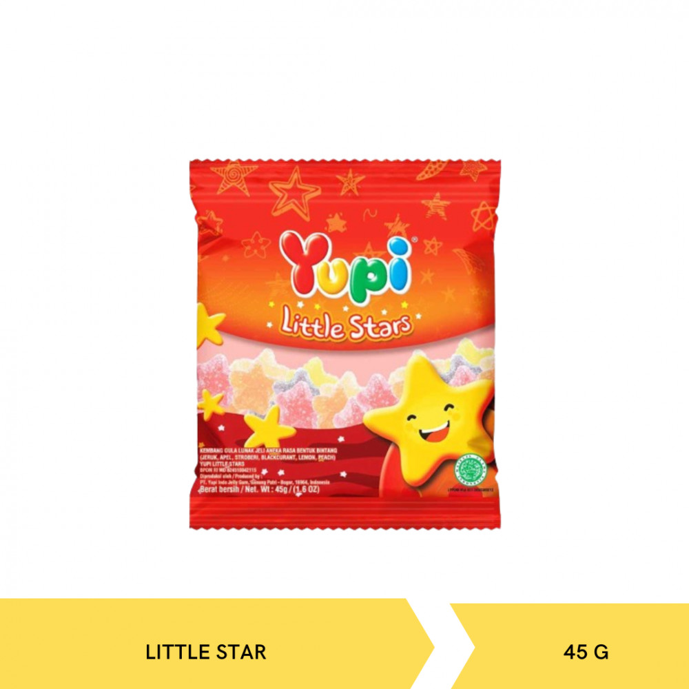YUPI LITTLE STAR 45G X 72