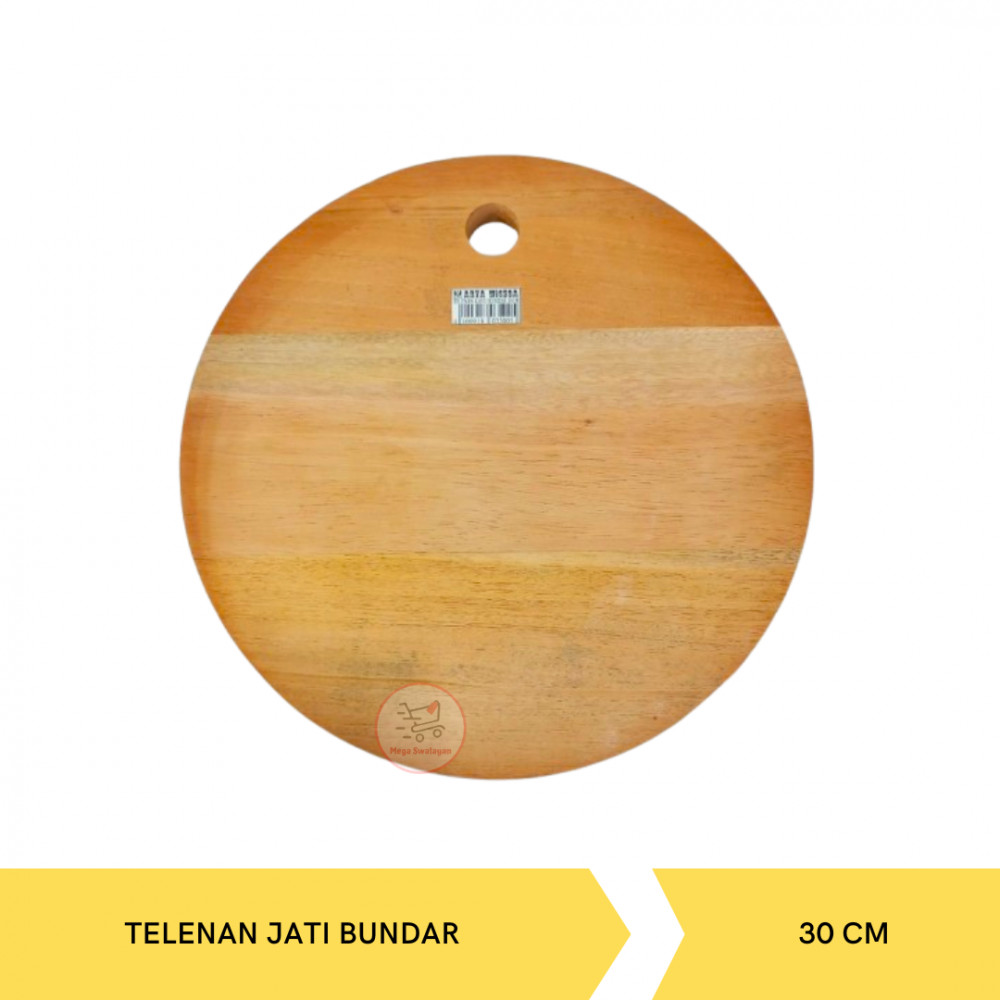 ARTAWISESA TELENAN JATI BUNDAR 30CM