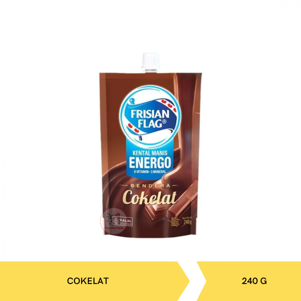 FRISIAN FLAG SKM CHOCO POUCH 240G X 24