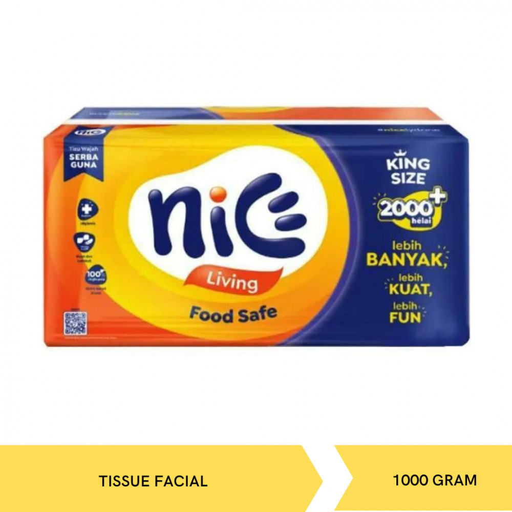 NICE TISSUE FACIAL 2000PLY X 20
