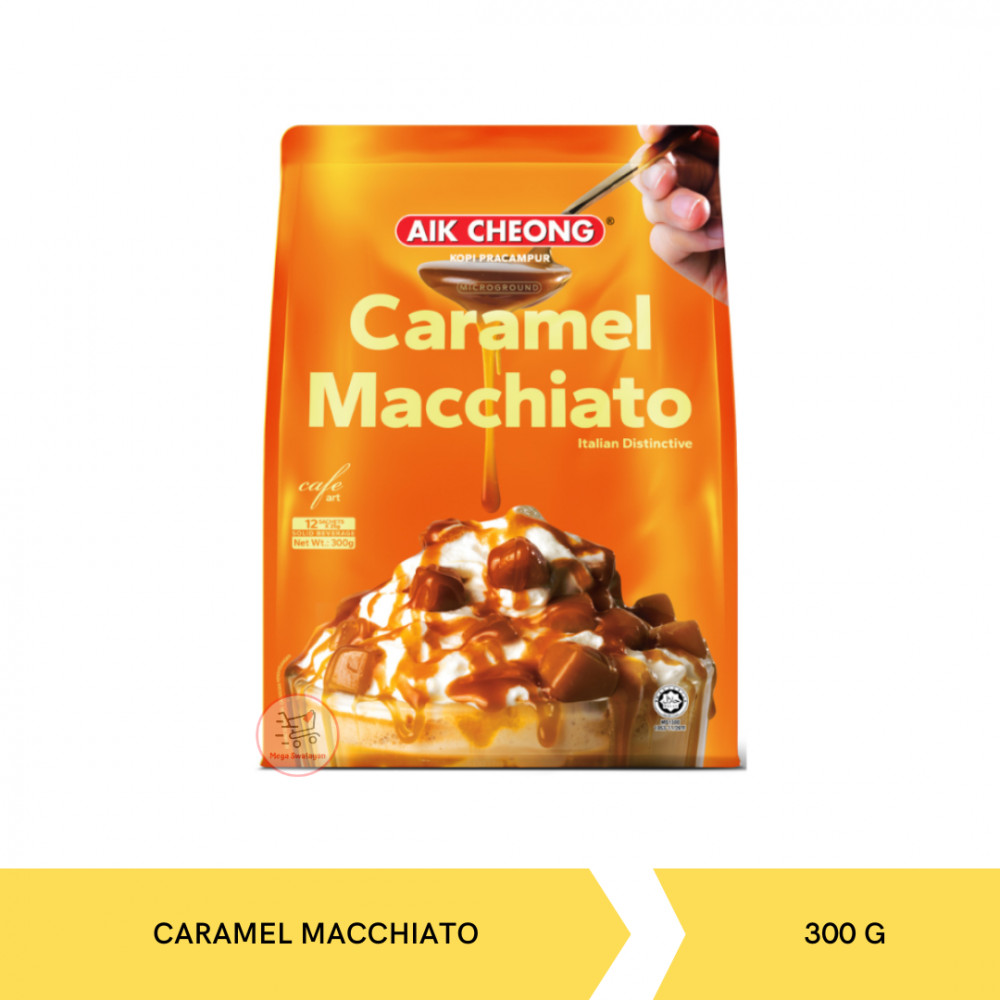 AIK CHEONG CARAMEL MACCHIATO BAG 300G X 24