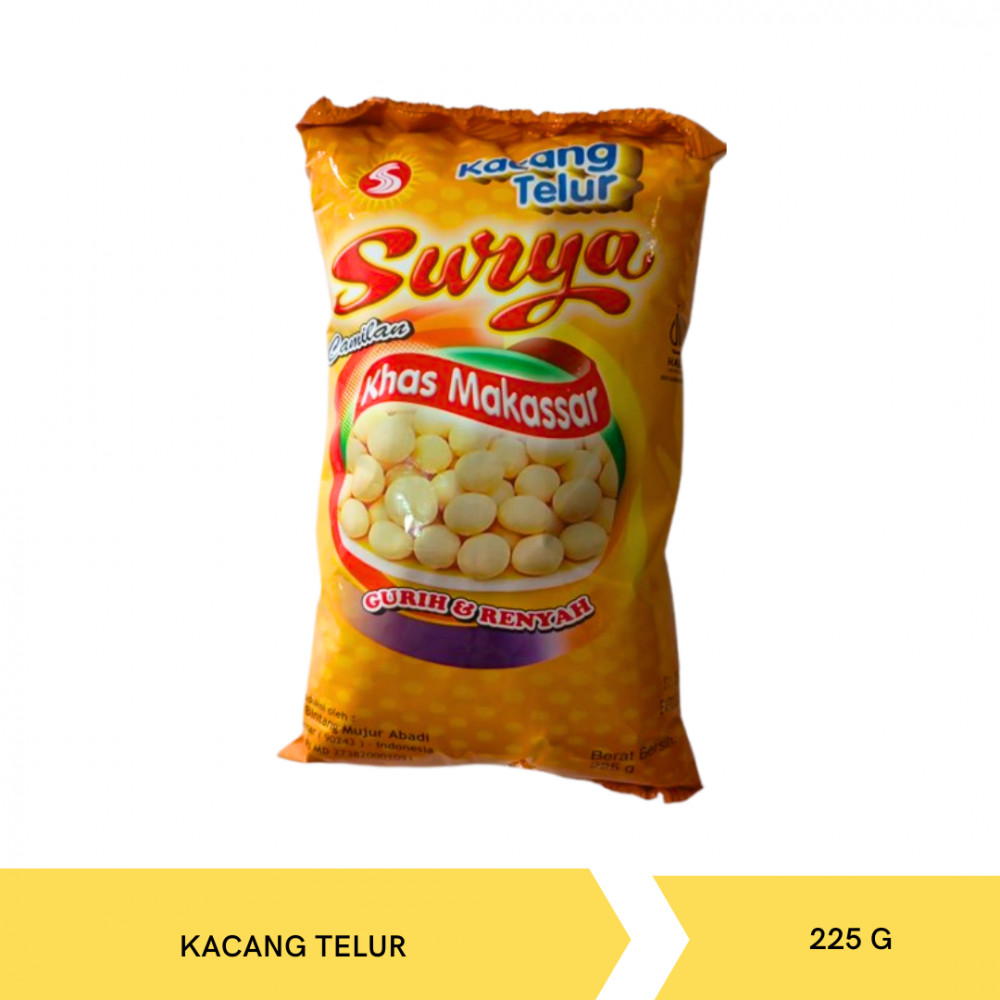 SURYA KACANG TELUR 225G X 20