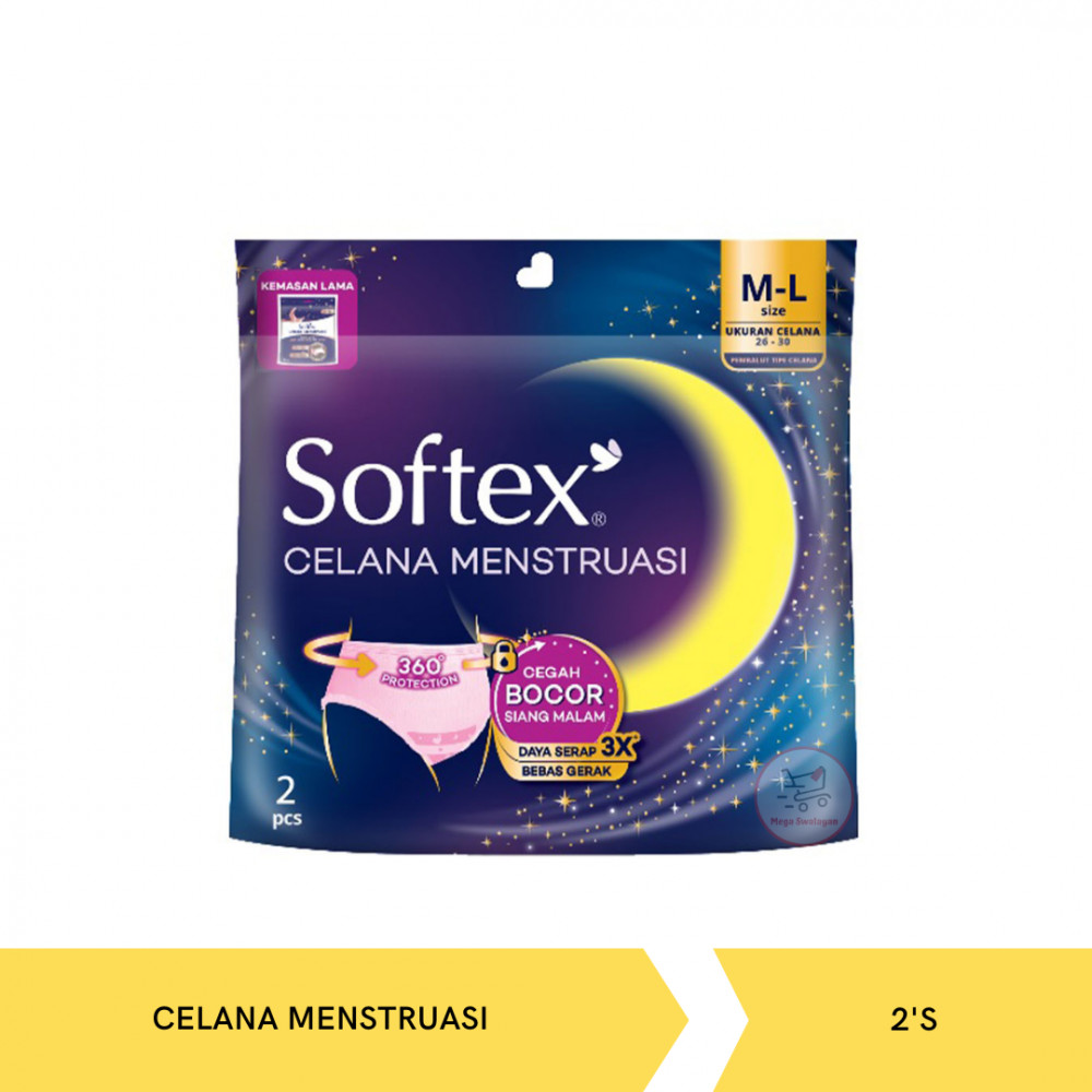 SOFTEX CELANA MENSTRUASI 2`S X 24