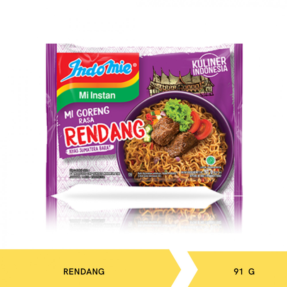 INDOMIE GORENG RENDANG X 40 (GRS)