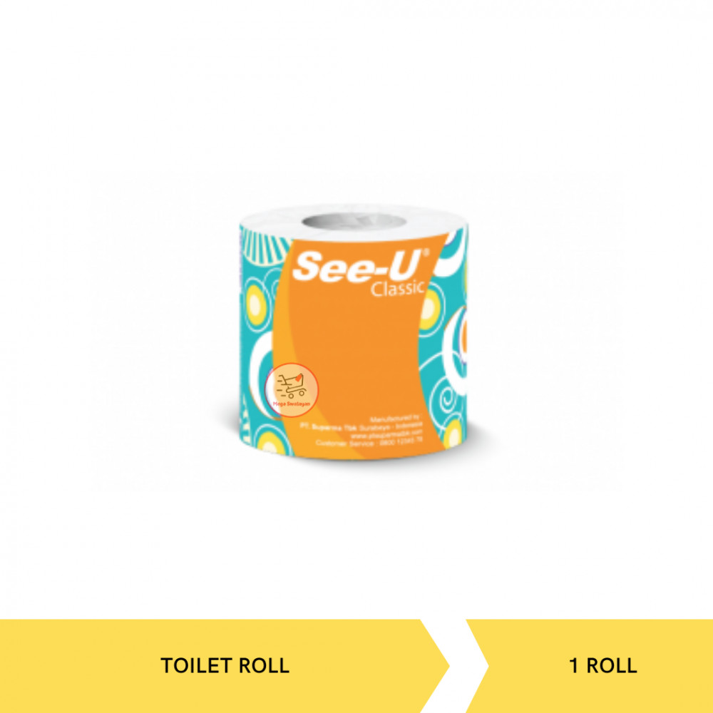 SEE-U TOILET ROLL EMBOSSED X 100