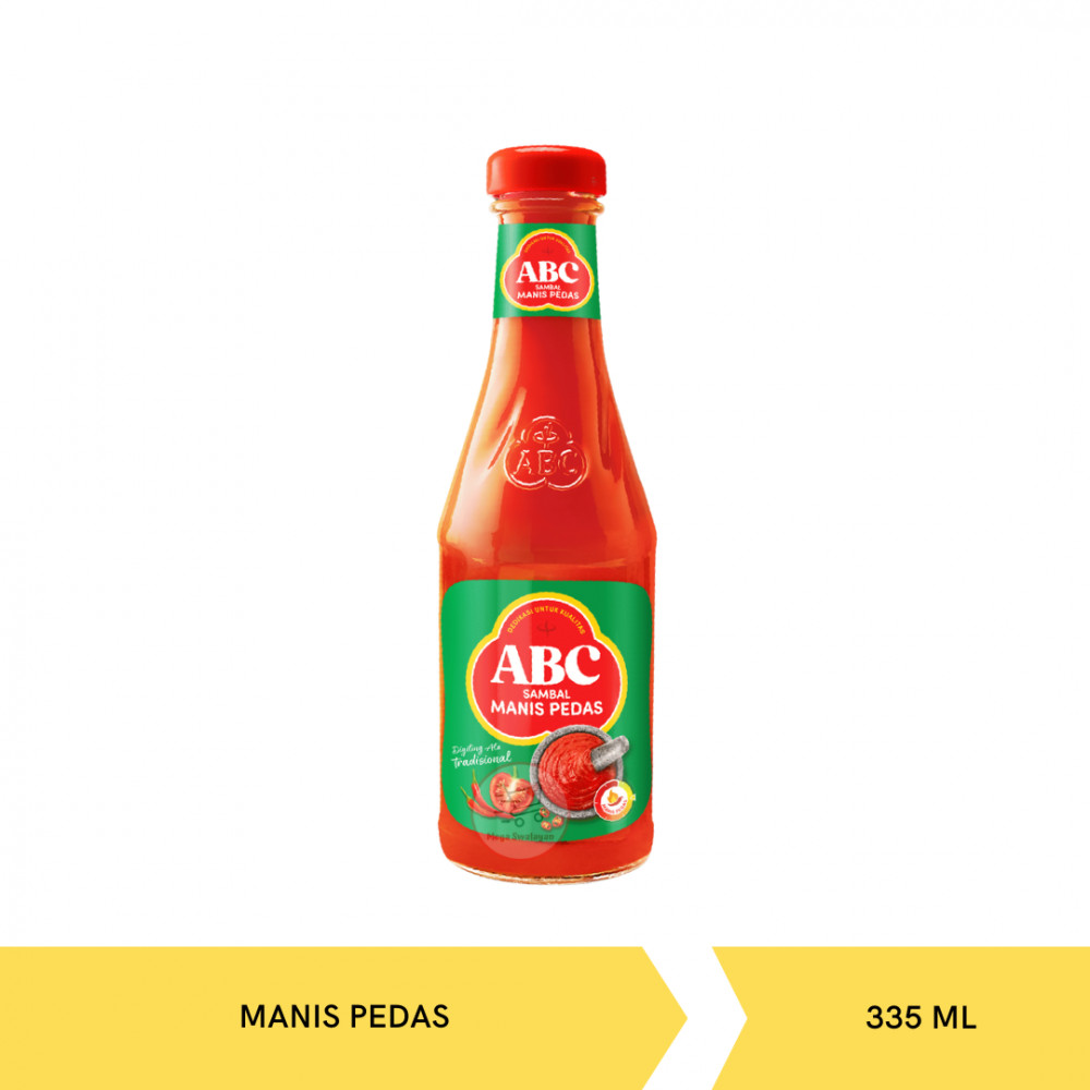 ABC SAMBAL MANIS PEDAS 335ML X 24