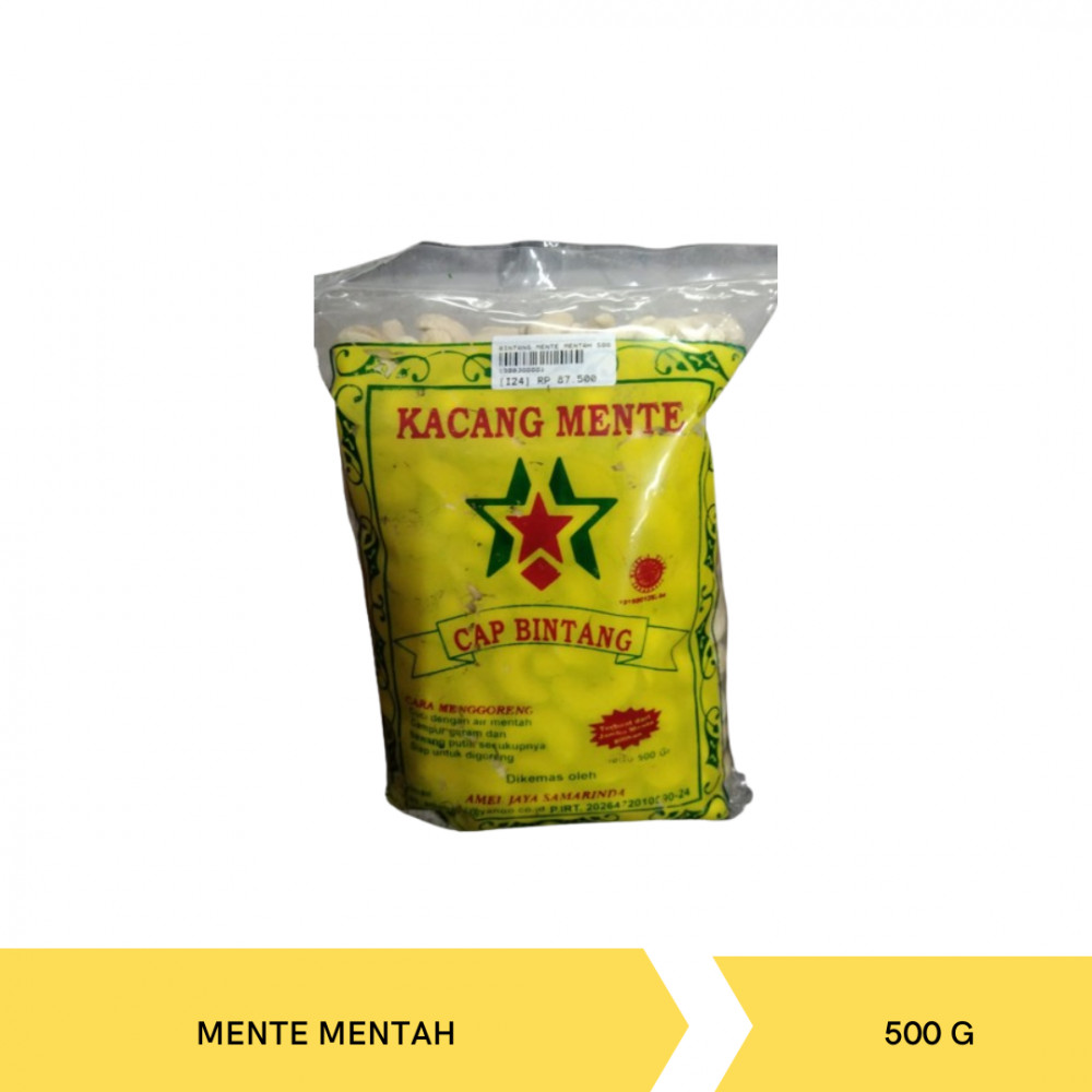 BINTANG MENTE MENTAH 500G