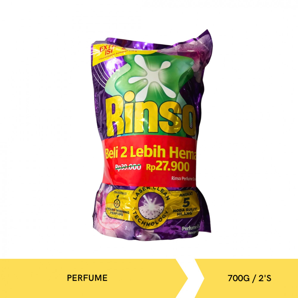 RINSO MOLTO LIQ PERFUME BANDED 700G/2`S X 6