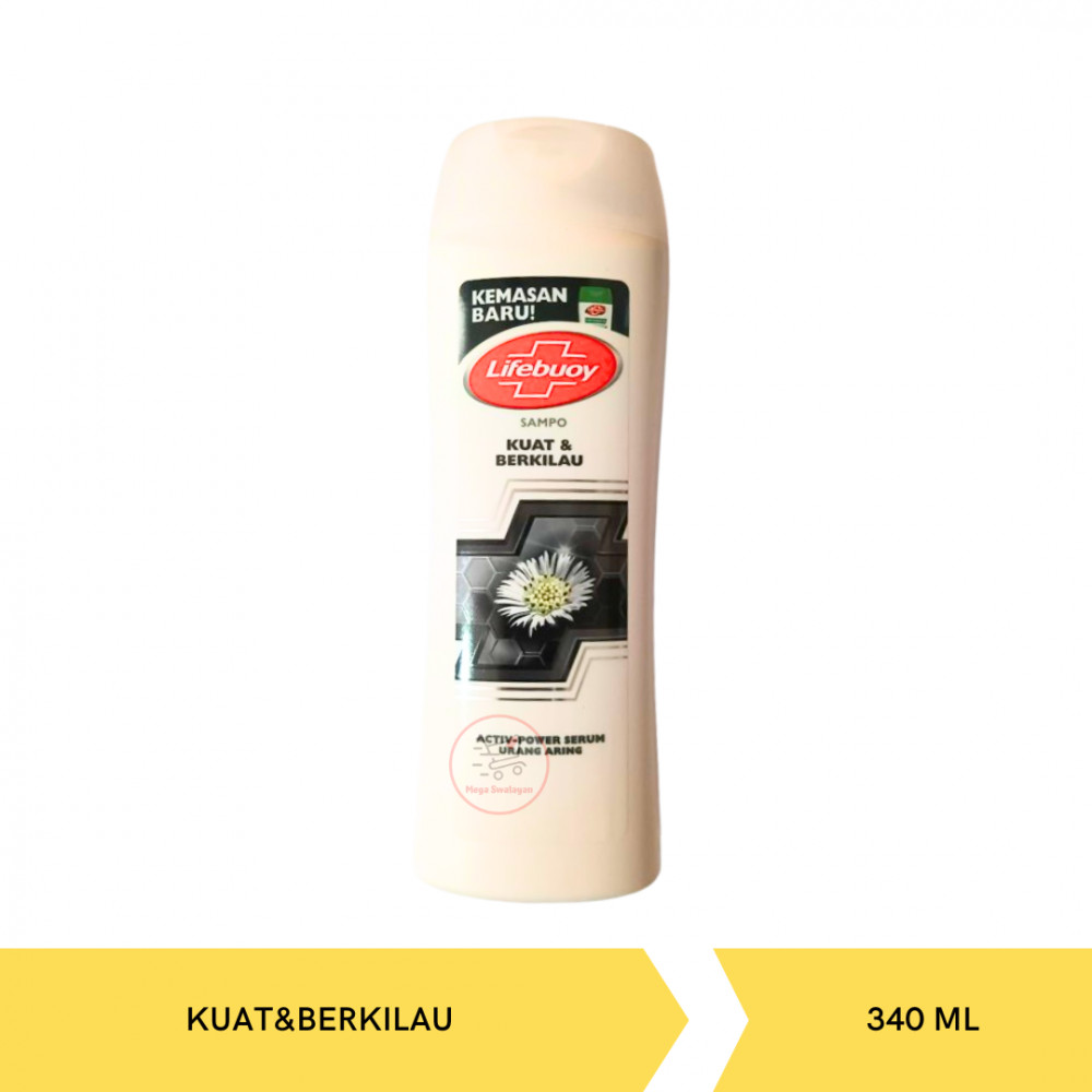 LIFEBUOY SHP KUAT&BERKILAU 340ML X 18
