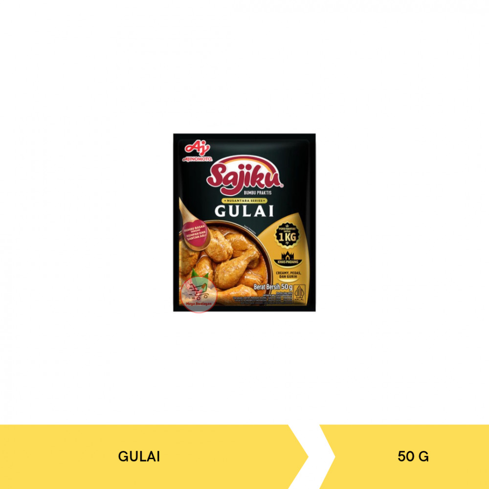 SAJIKU BUMBU NUSANTRA GULAI 50GX25