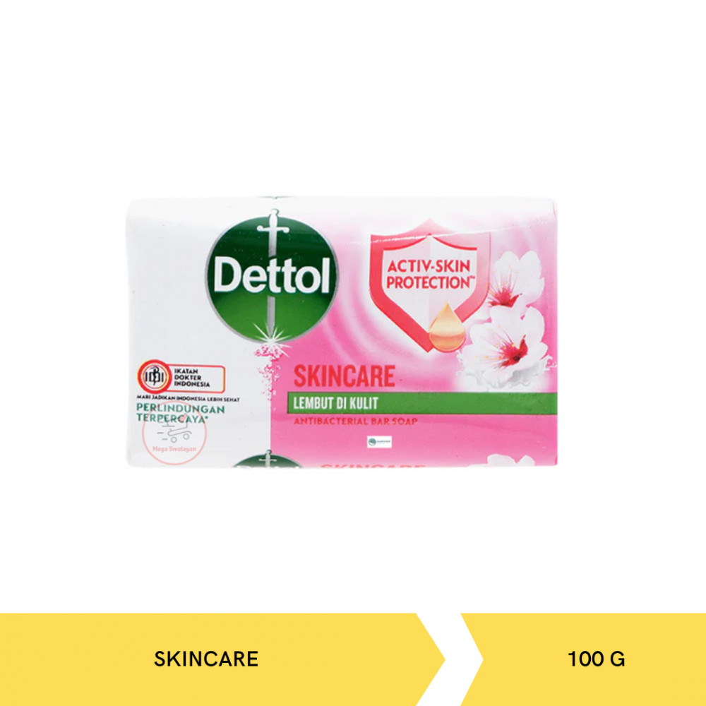DETTOL SOAP SKIN CARE 100G HK