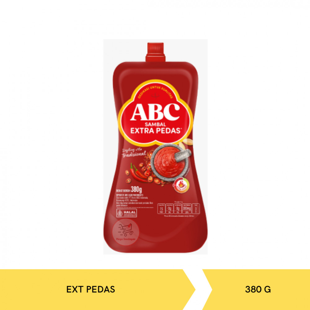 ABC SAMBAL EXT PEDAS POUCH 380G X 12