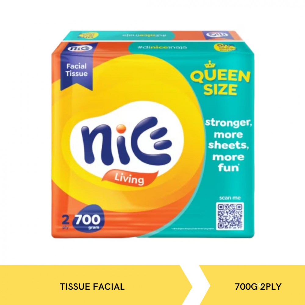 NICE TISSUE FACIAL 700G 2PLY X 20