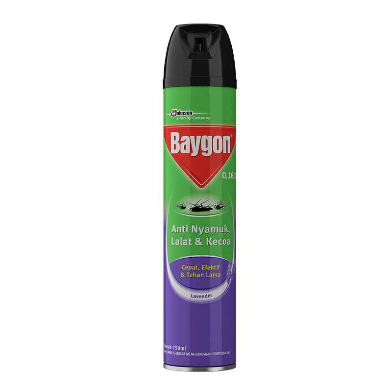 BAYGON AERO SILKY LAVENDER 750ML X 12