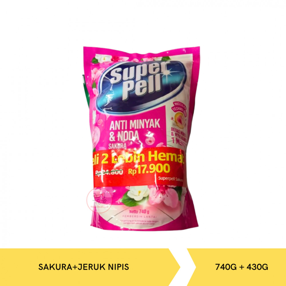 SUPERPELL SAKURA 740G+SL JRK NIPIS 430GX6