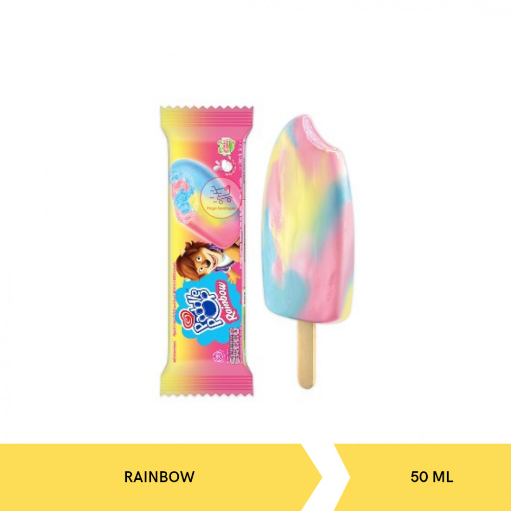 WALLS PADDLE POP RAINBOW POWER 50MLX48