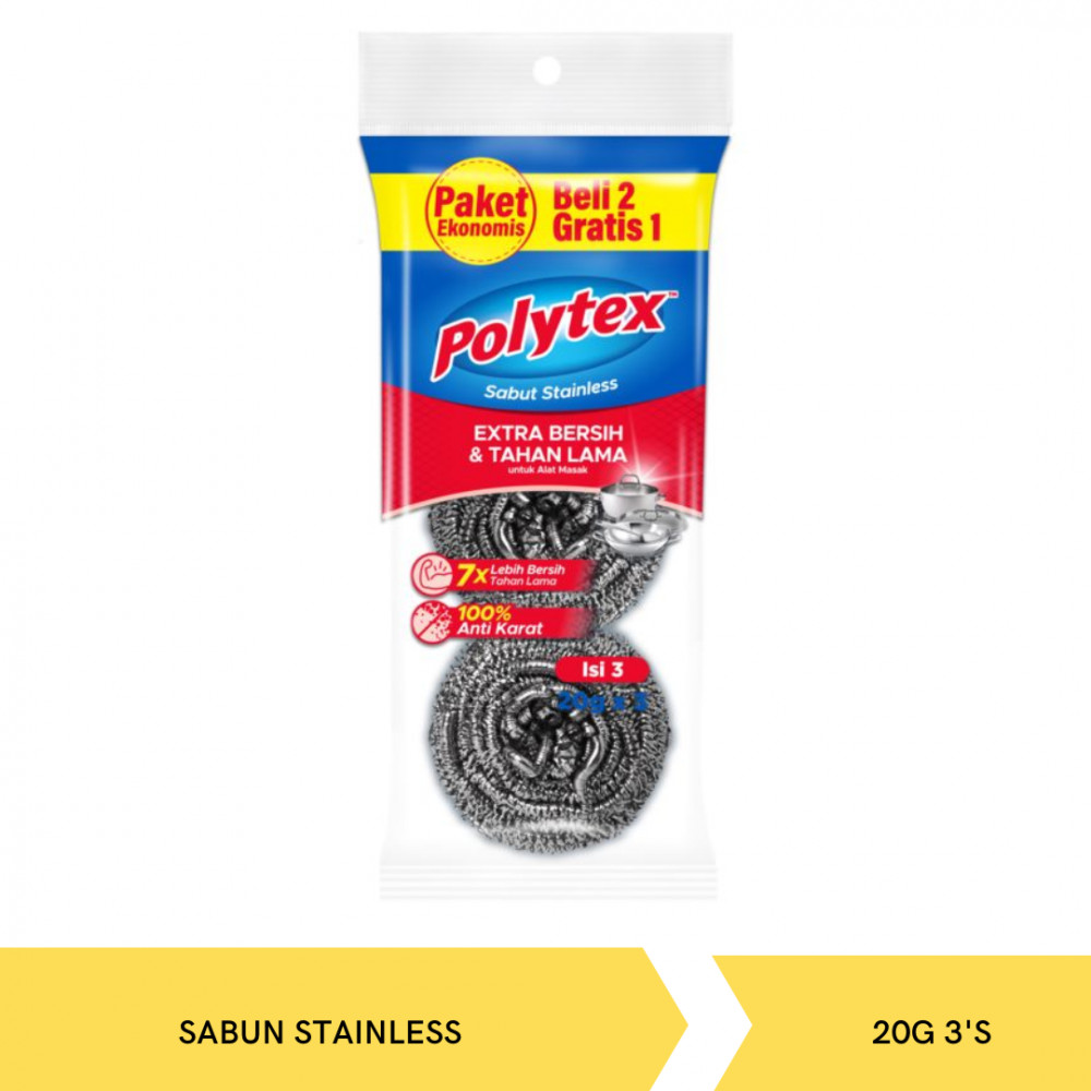 POLYTEX MTP SABUT STAINLESS 20G 3`S X 24