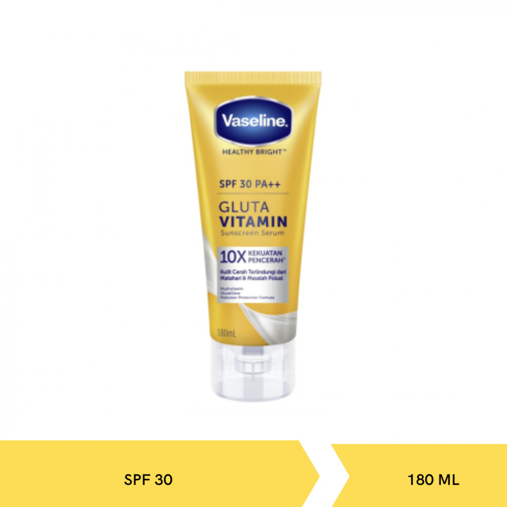 VASELINE HEALTHY BRIGHT SERUM SPF30 180ML X 24