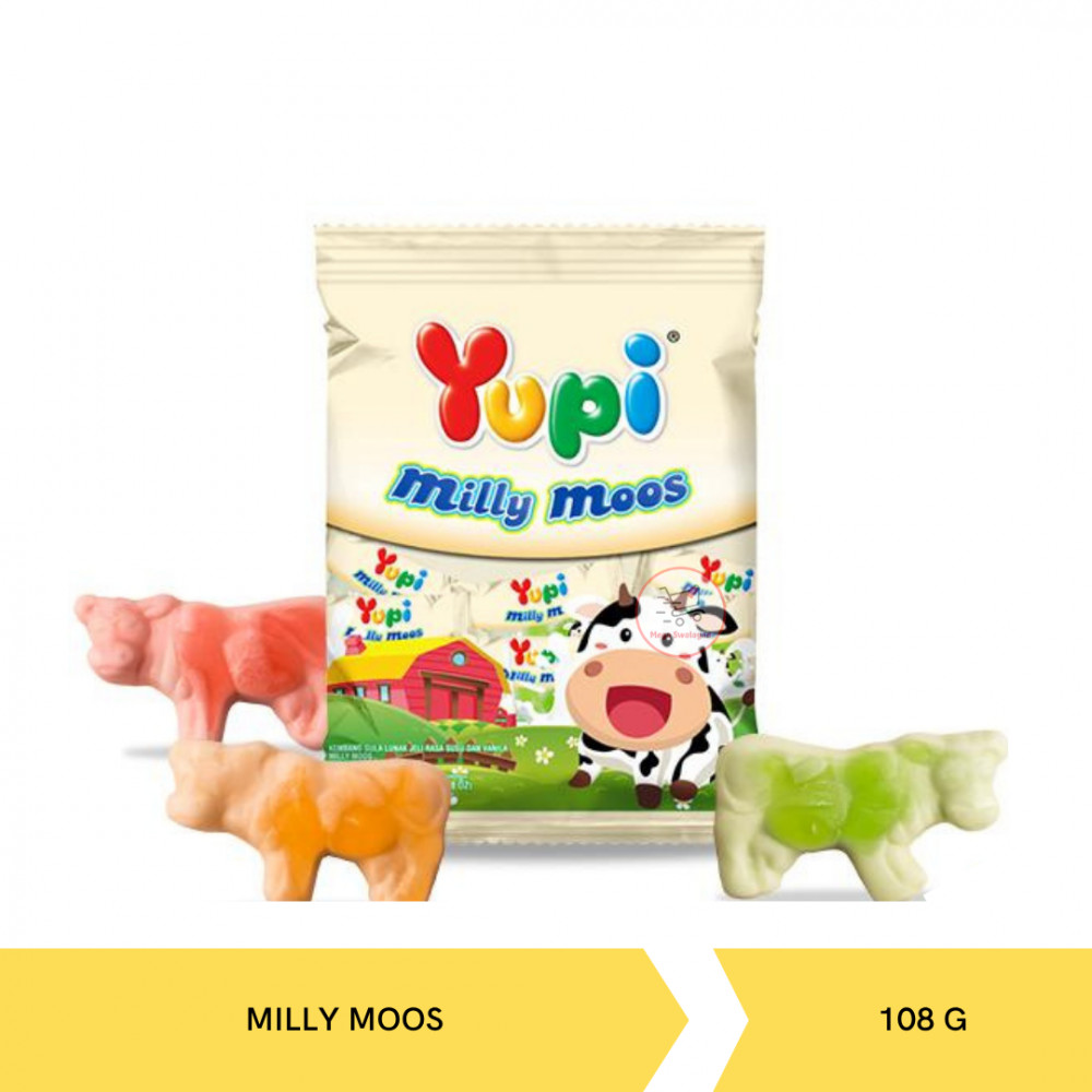 YUPI MILLY MOOS 108G X 24