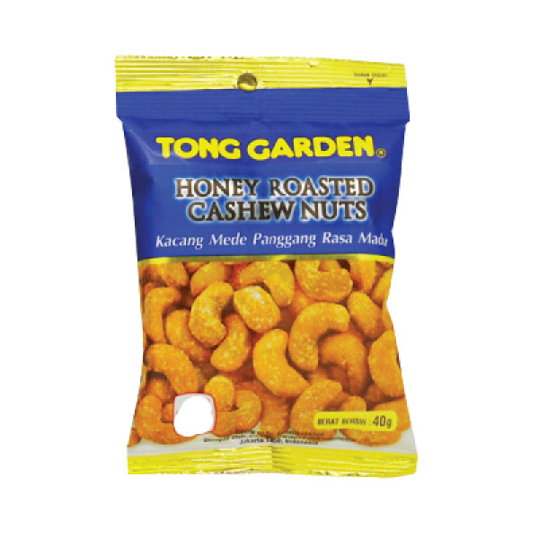 TONG GARDEN HONEY ROASTED CASHEW NUT 40G