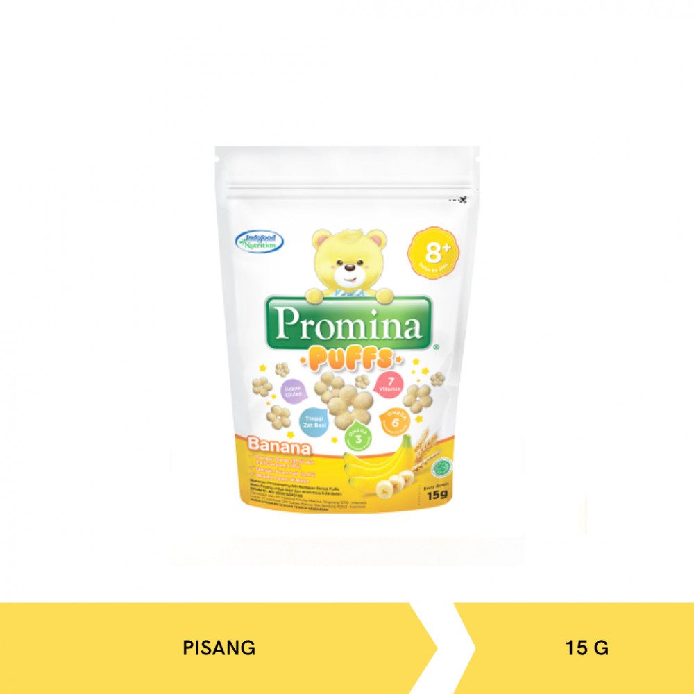 PROMINA PUFFS 8+ BANANA 15G X 24