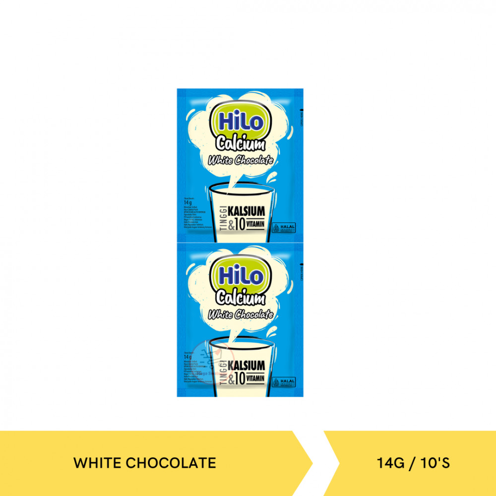 HILO WHITE CHOCO BANDED 14G/10S