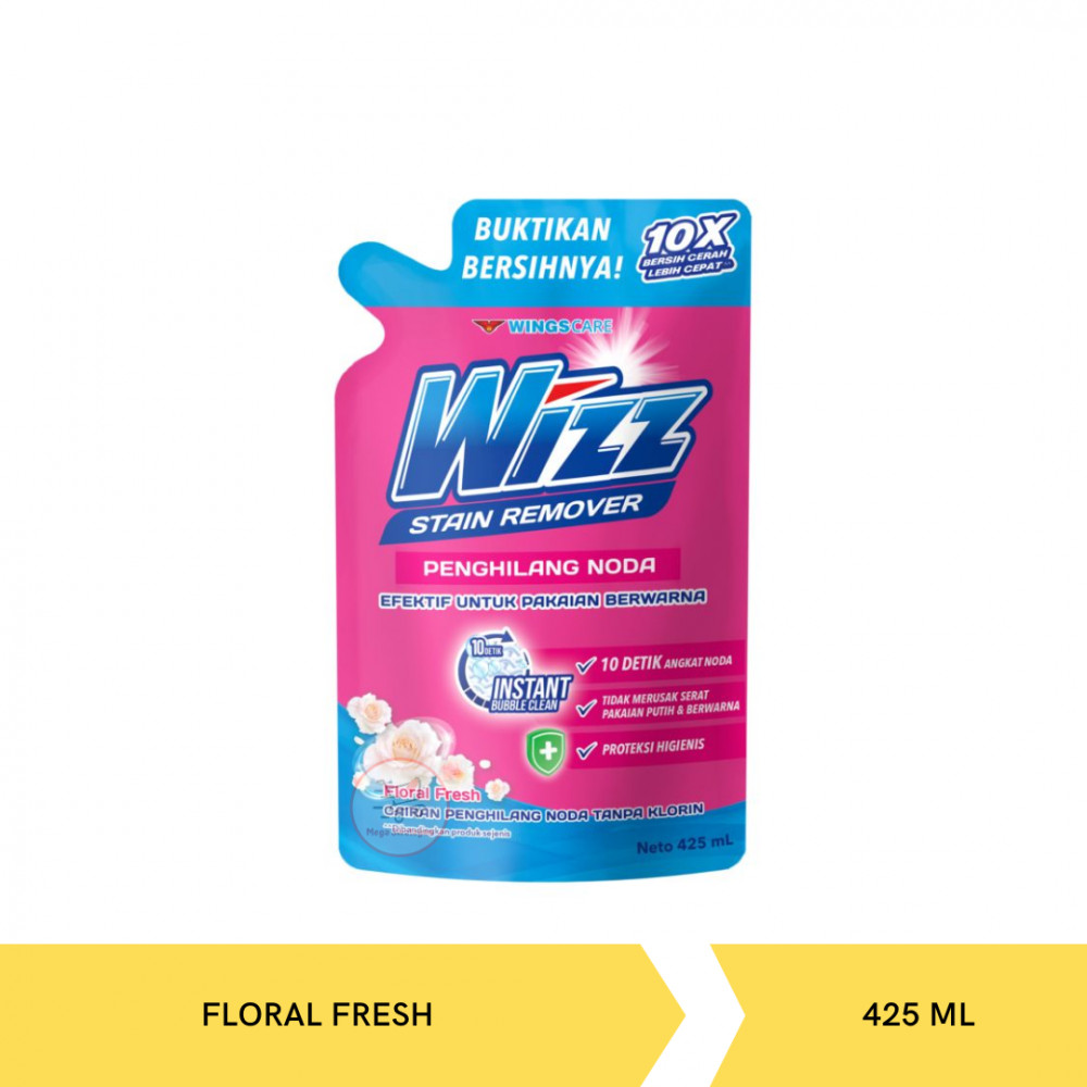 WIZZ PENGHILANG NODA FLORAL FRESH 425ML X 12