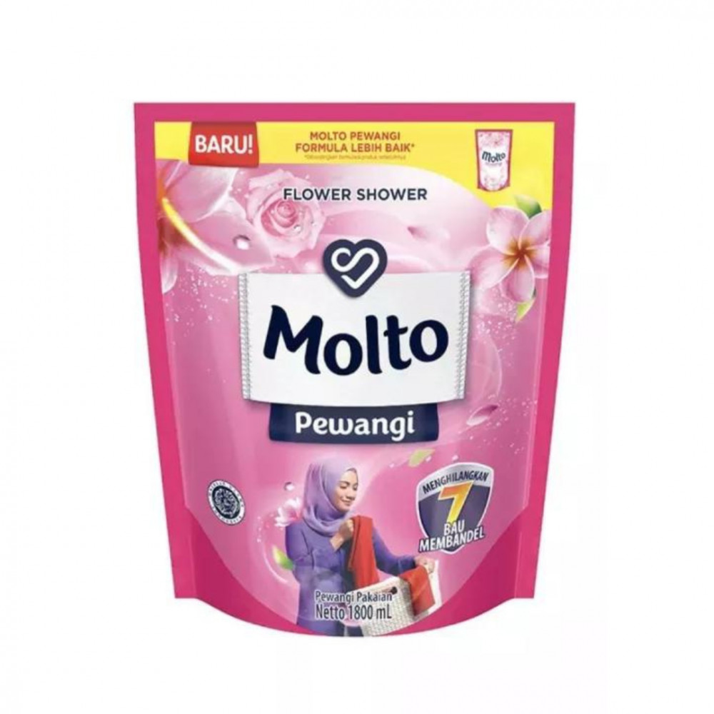 MOLTO PEWANGI SOFT&FRESH 1.7L X 6