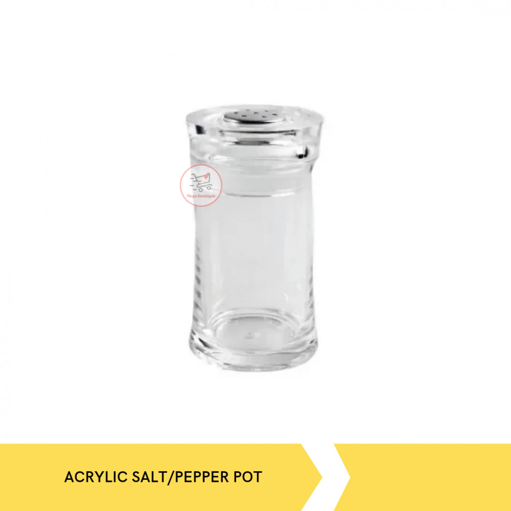 RRT ACRYLIC SALT/PEPPER POT 1030A #782F