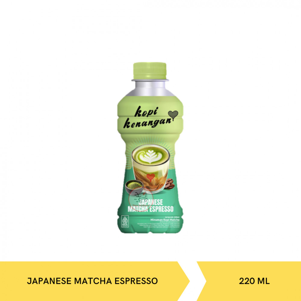 KOPI KENANGAN JAPANESE MATCHA ESPRESSO 220MLX24