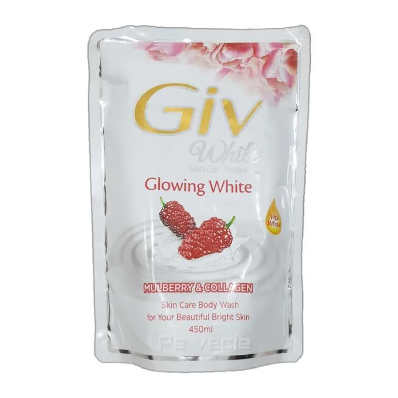 GIV BW MULBERRY&COLLAGEN POUCH 400ML X 12
